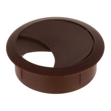 Kabeldoorvoer - Bruin - Boordiameter: ø70mm - Diepte: 20mm - Diameter: ø78mm - Rond