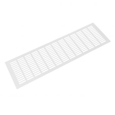 Aluminium ventilatierooster - 150x500mm - Wit