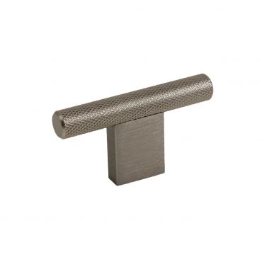 T-knop aluminium - Ã˜10mm - 33x60mm - RVS Look