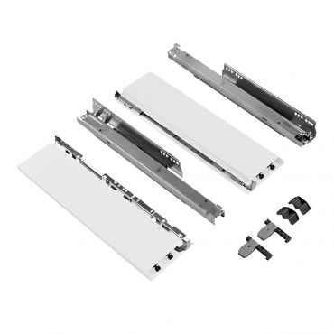 Hettich AvanTech You zelfbouwlade - Hoogte 187mm - Lengte 450mm - Draagvermogen 40kg - Wit